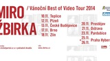 „The Best Of“ podzim Mira Žbirky -  Vánoční Best of Video Tour a 2-DVD The Best of Video.